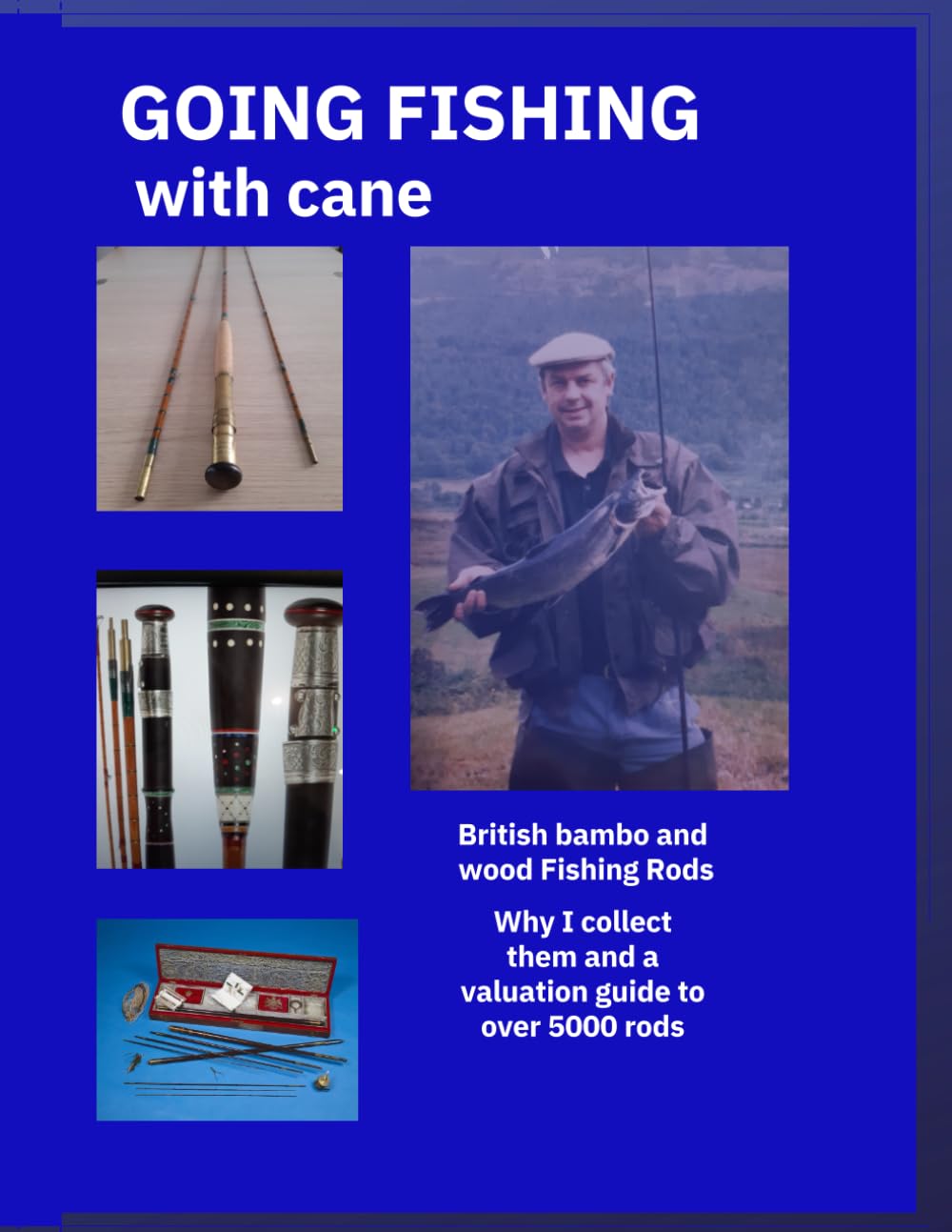 GOING FISHING with cane Paperback – Large Print, 17 July 2024