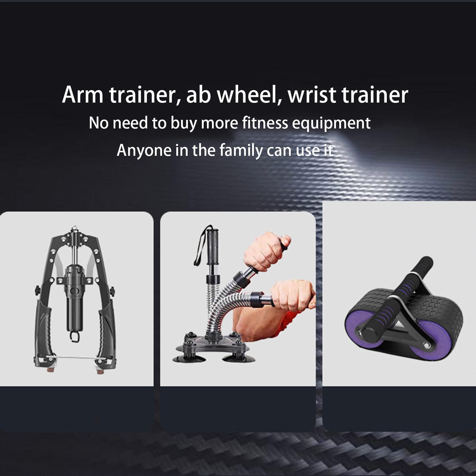 Wrist Strengthener, siłownia tylny ekspander, regulowany opór hydrauliczny, ekspander brzuszny koło do brzucha, wzór Sturdy 21,26 x 11,22 , do treningu pełnego ciała