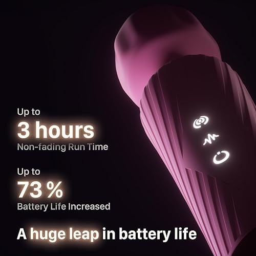 Miniatura 2 de Masajeador personal  3 horas de tiempo de funcionamiento y potente motor silencioso  Masaje de espalda de tejido profundo para atletas, masajeador