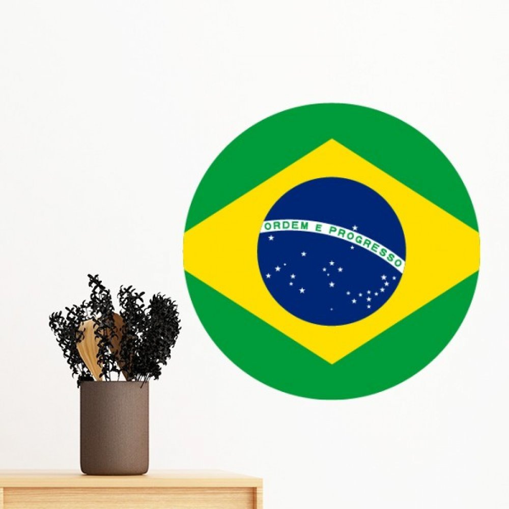 Sticker mural Brésil amovible pour relooker facilement une chambre d'enfant