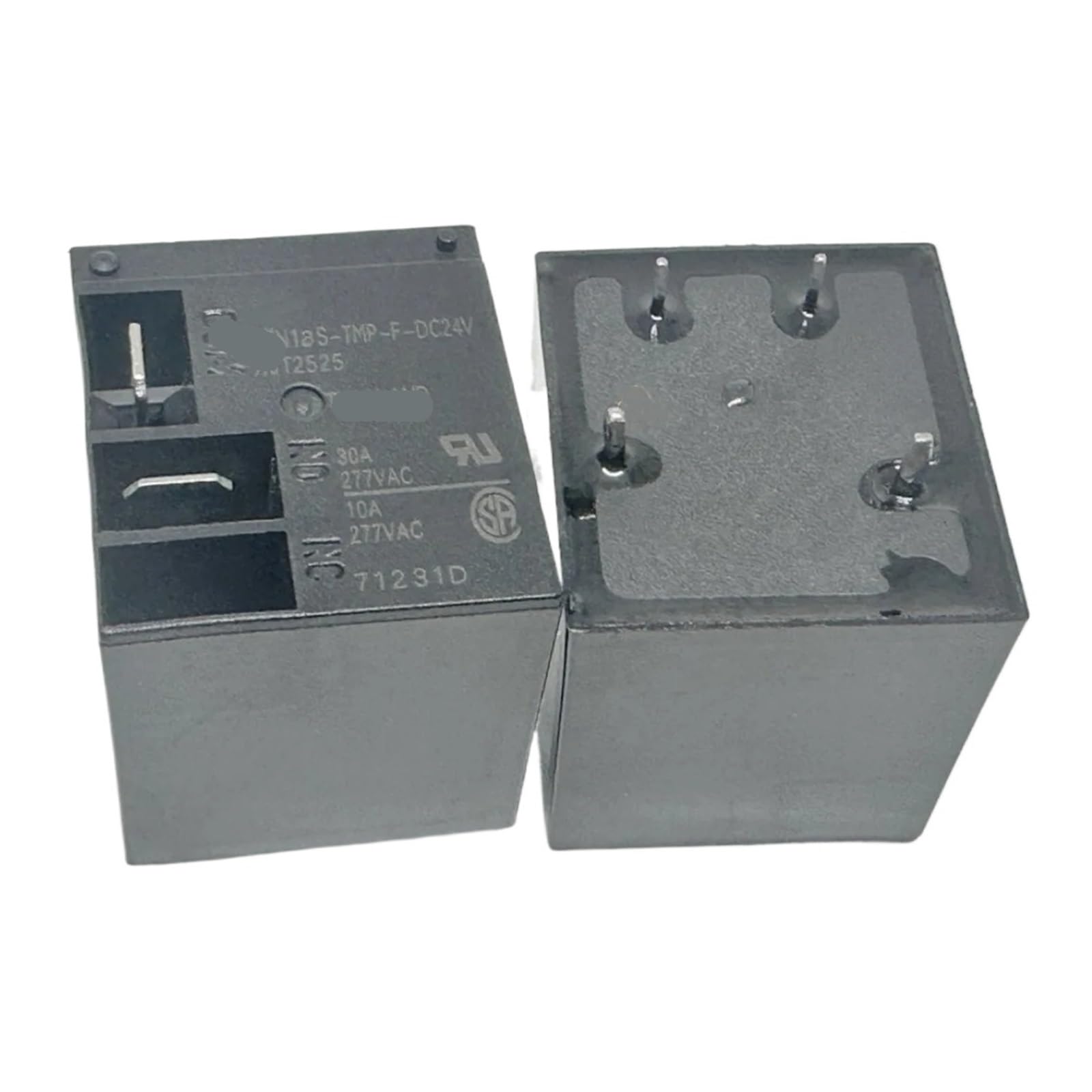 Relé JTN1aS-TMP-F-DC24V de 30A con alta resistencia térmica para circuitos 3