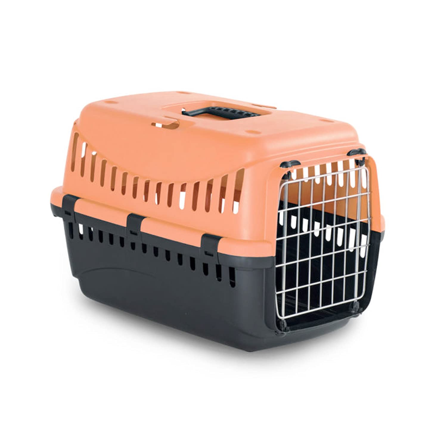 MPBERGAMO TRASPORTINO Gipsy 60 - Accessorio da Viaggio,Trasportino Cane - Porta in Metallo - per Cani e Gatti (58x38x38)