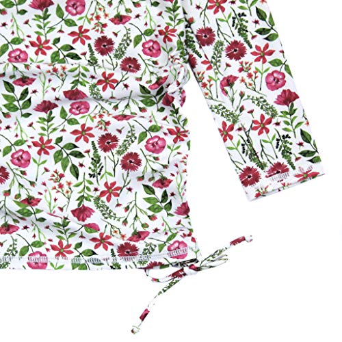 Image of SwimZip Girls' Long Sleeve Swim Dress Cover Up - UPF 50+ Sun Protection