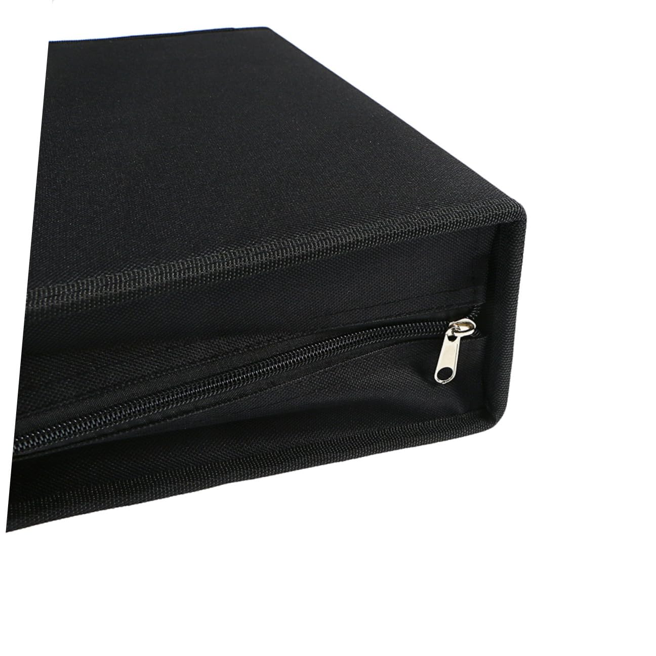 Custodia Porta CD e Dvd da 320 Dischi in Pu e Tessuto Chiusura a Cerniera, Formato Portatile per Utilizzo Quotidiano e Trasporto Sicuro