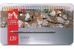 Holbein 120 Colored Pencils - Unbeatable Precision and Rich Pigmentation