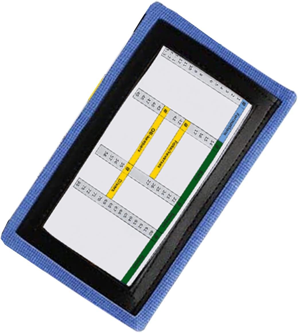 Playbook Wristband QB, Adult Football Playbook, 3 Slots, 1 Pack