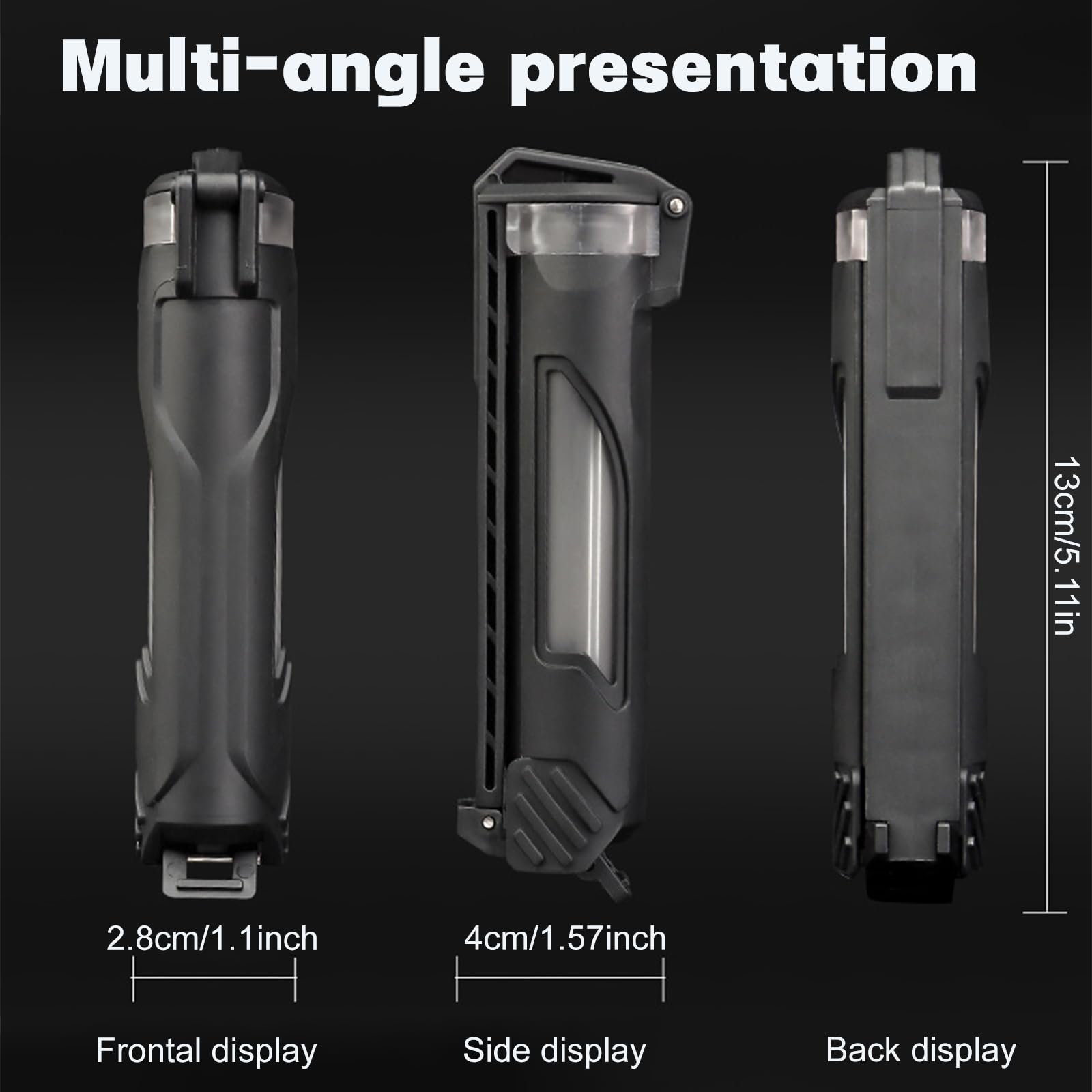IASINN Tactical Battery Storage Holder?Waterproof Battery Case?Battery Storage Box?Waterproof?Waterproof Portable Battery Storage Case for CR123, AAA and AA
