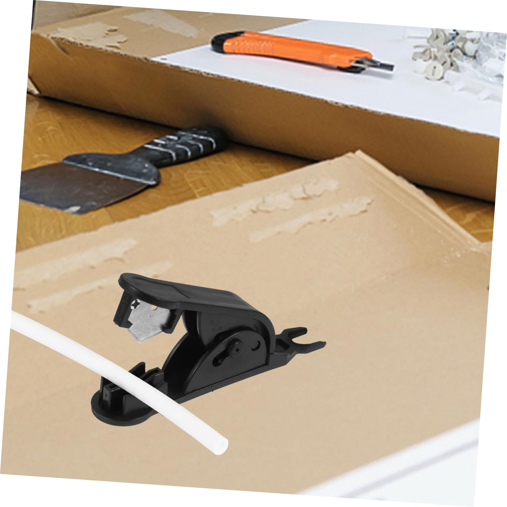 Artibetter 25pezzi Taglierina Per Tubi Pe e Morbidi Cesoie Per Tubo Con Manico Antiscivolo e Sicurezza Utensili Per Taglio Tubo Flessibile e Fili Purificatori Strumento Efficiente Per
