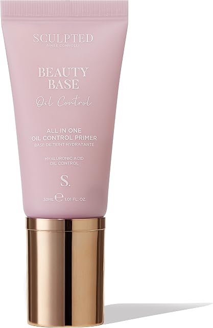 3Beauty Base Oil Control Primer from Sculpted by Aimee Connolly  30ml All in One Moisturising Primer for Oily Skin to Prep, Protect and Perfect