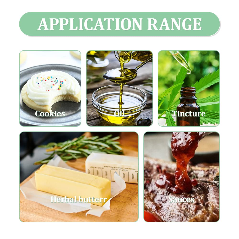 Decarboxylator für Kräuter, Infusionsmaschine zur Aktivierung und Aufgießen von Butter & Ölen
