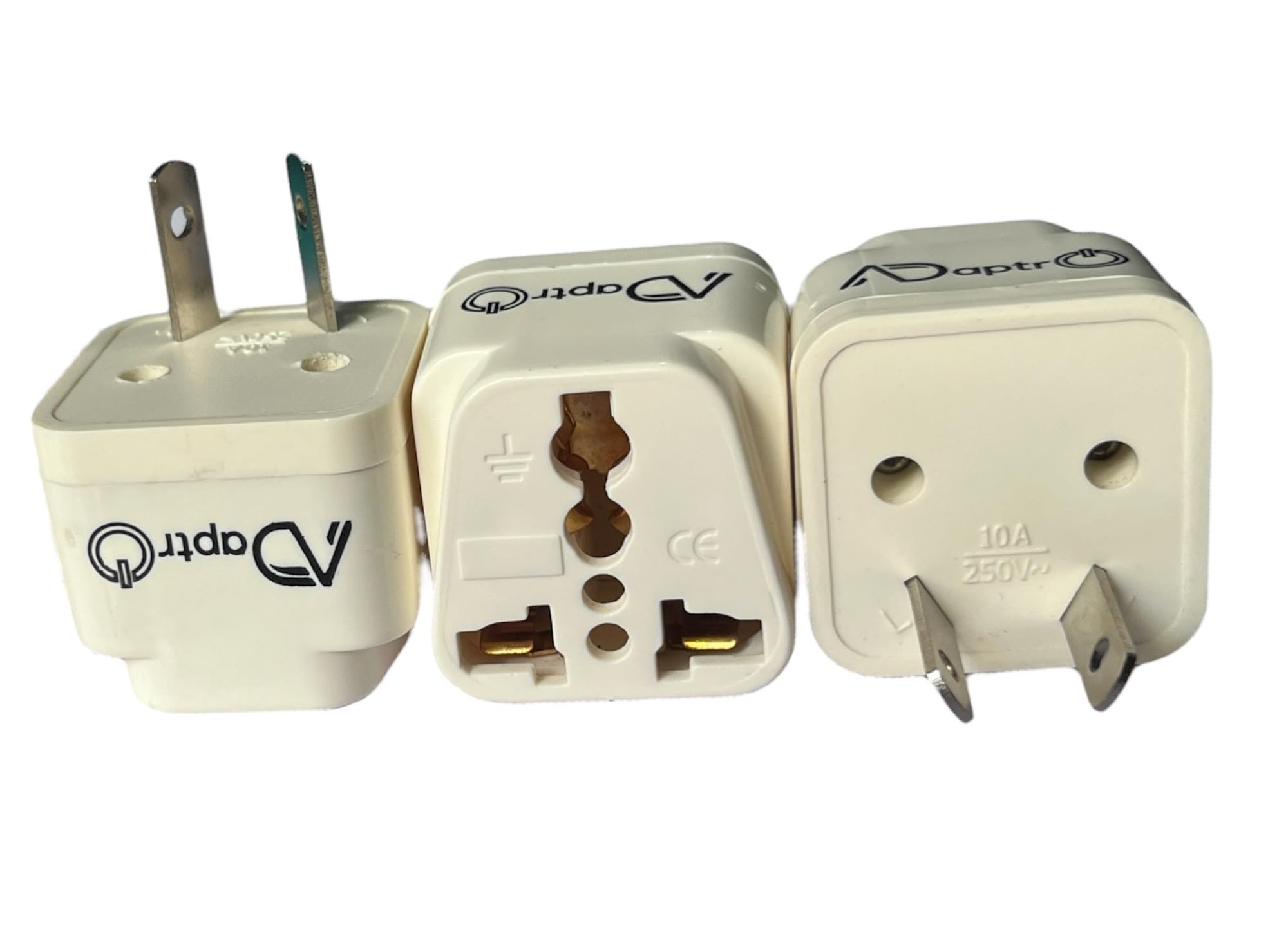Adaptro Australia Travel Adapter for Travel India to Australia, New Zealand, Argentina, Fiji, China & More Plug Converter Perfect for Charge Laptop, Mobile, Camera (Pack of 3) White-image-17