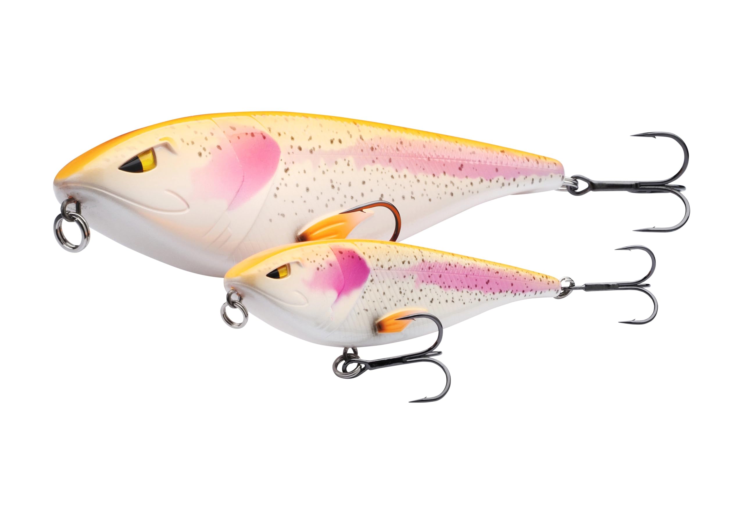 Berkley Zilla Glider Pike Fishing Lure | Easy-to-Fish Glide Bait with Weight Ramp System | Rattle & Fusion19 Treble Hooks | 0.5–2 m Depth Predator Lure for Freshwater| 16 cm | 67 g | Two Tone Fegis