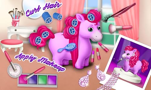 Pony Sisters Hair Salon 2 - Pet Horse Makeover Fun #TOP3