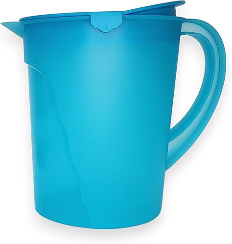 Tupperware Impressions - Jarra de 1 galón, color azul brillante