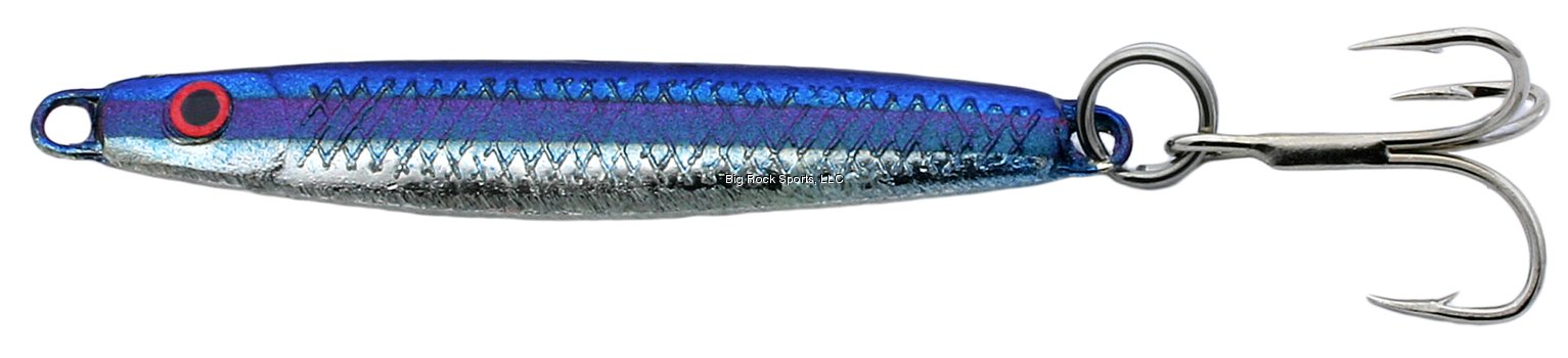 GibbsMinnow #12 Lure, Blue Illusion, 1/2-Ounce