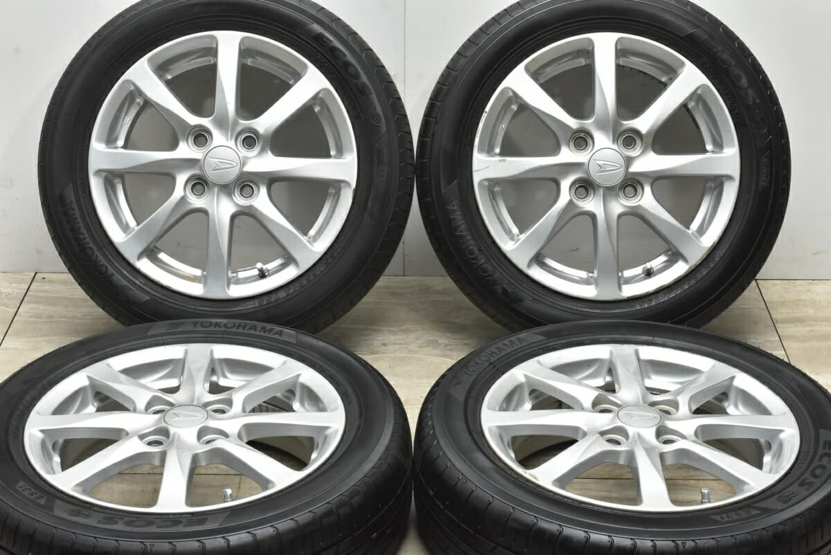 Amazon | 中古 タイヤホイール 4本セット 14インチ 4.5J +45 155/65R14 