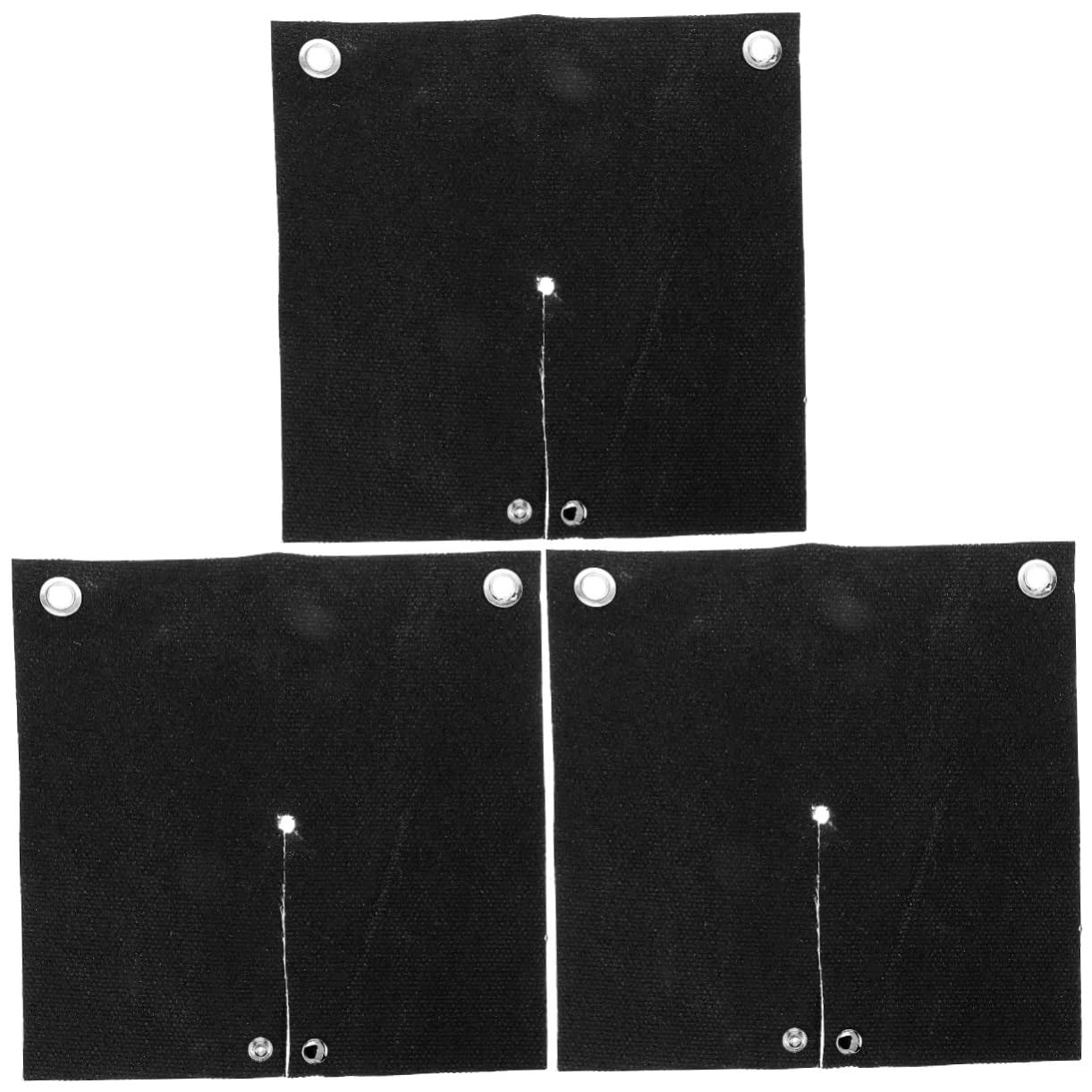 PartyKindom 3pièces Tapis De Ignifuge Fibres Pour Soudage Mat De Soudure Aux Températures Pour Atelier Et