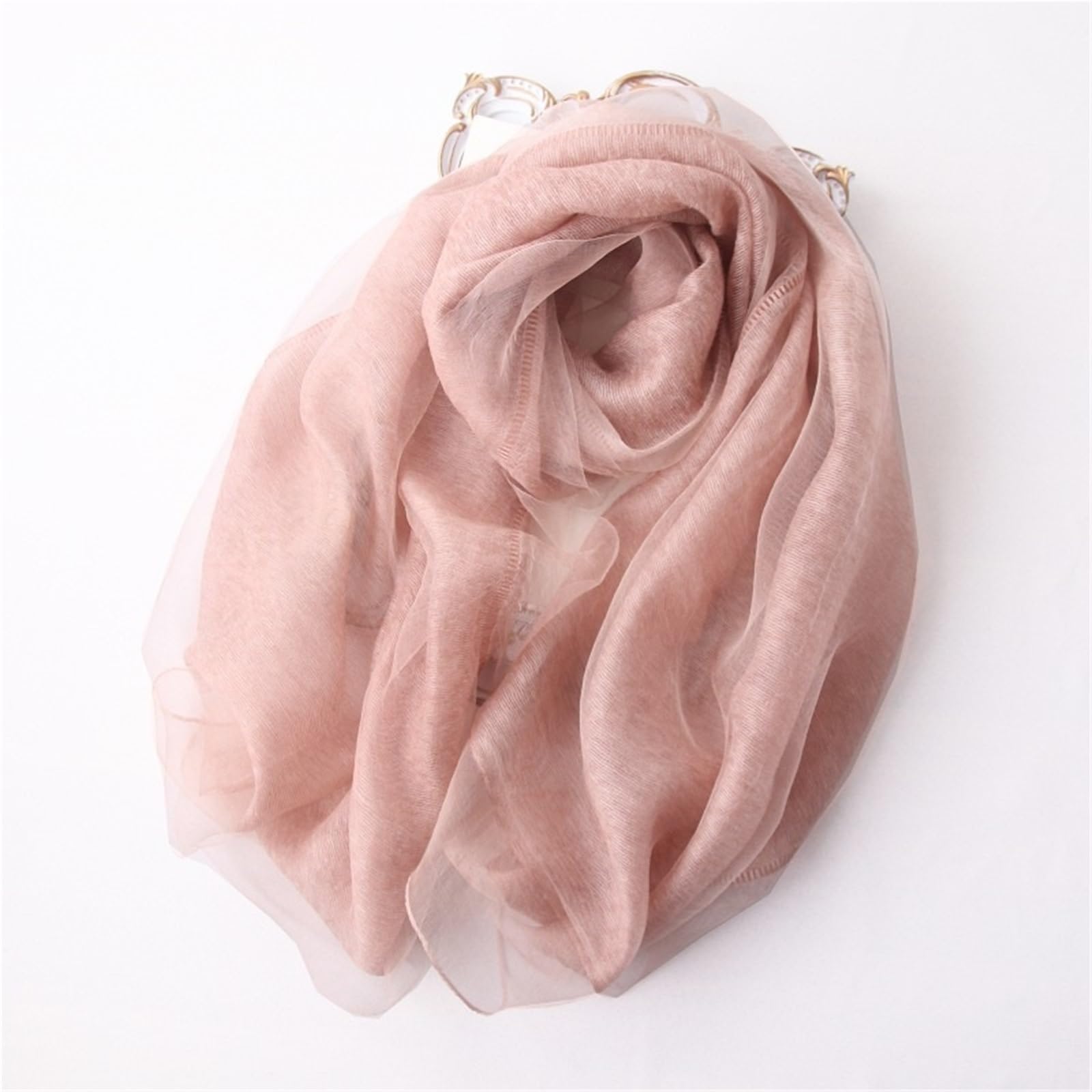 Foulard estivo Versione Sciarpa In Seta E Lana Mohair Doppio Strato Gelso Con Scialle Cheongsam Estivo