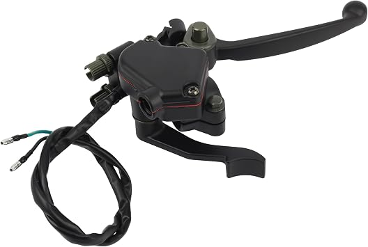 7/8" Brake Lever Greaser Thumb Throttle Assembly Compatible with 50cc 90cc 150cc 250cc ATV Quad Roketa Taotao Sunl Kazuma Go Kart