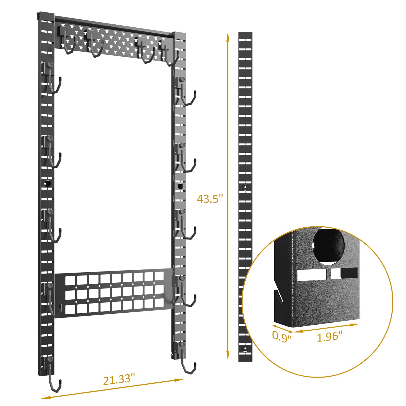 Airsoft Rifle Racks Snapklik.com : OneTigris Gun Rack For Wall Mount, Closet Airsoft ...