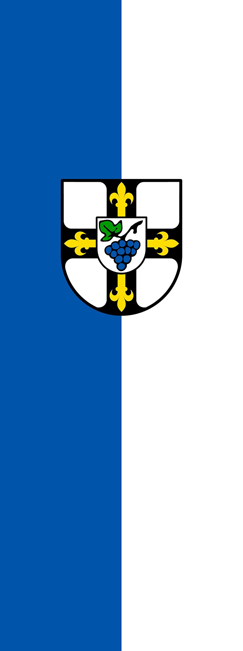 Drapeau Erlenbach vertical 6m² idéal pour pavoiser les fêtes locales