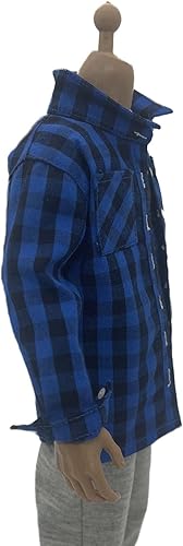 Miniatura 9 de Esquirla Traje de camisa y pantalones a escala 16, regalos, ropa de muñeca, disfraz de ocio, accesorios de juguete de cosplay de 12 pulgadas macho