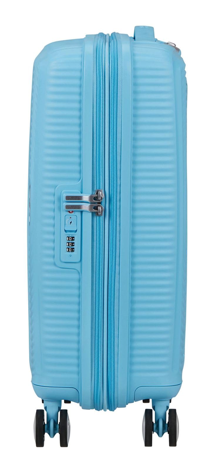 American Tourister Soundbox Spinner 55/20 TSA EXP Trolley Blueberry Fizz Azul Claro
