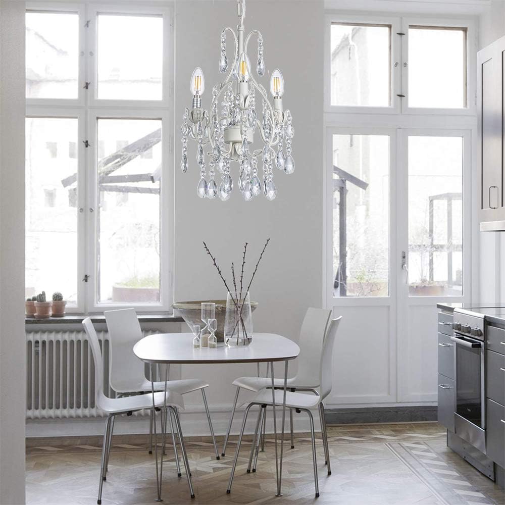 60% Off Discount White Modern Crystal Glass Mini Chandelier Pendant Ceiling Lighting Fixture 3 Lights One-Day Sale: Up to 50% Off White Modern Crystal Glass Mini Chandelier Pendant Ceiling Lighting Fixture 3 Lights