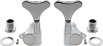 ベース用ペグ 4個セット シルバー Amazon.co.jp: Musiclily Basic L2+R2 ベースペグ 4弦 Ibanezスタイル