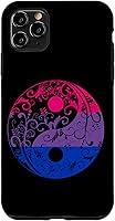 Vista 11 de iPhone 14 Pro Bi Pride Yin Yang Bisexual Bisexualidad Bisexual Orgullo Bisexual Funda LGBTQ