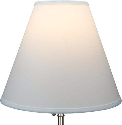 Miniatura 3 de FenchelShades.com 6 pulgadas de diámetro superior x 14 pulgadas de diámetro inferior x 12 pulgadas de altura inclinada de tela de barril de lámpara