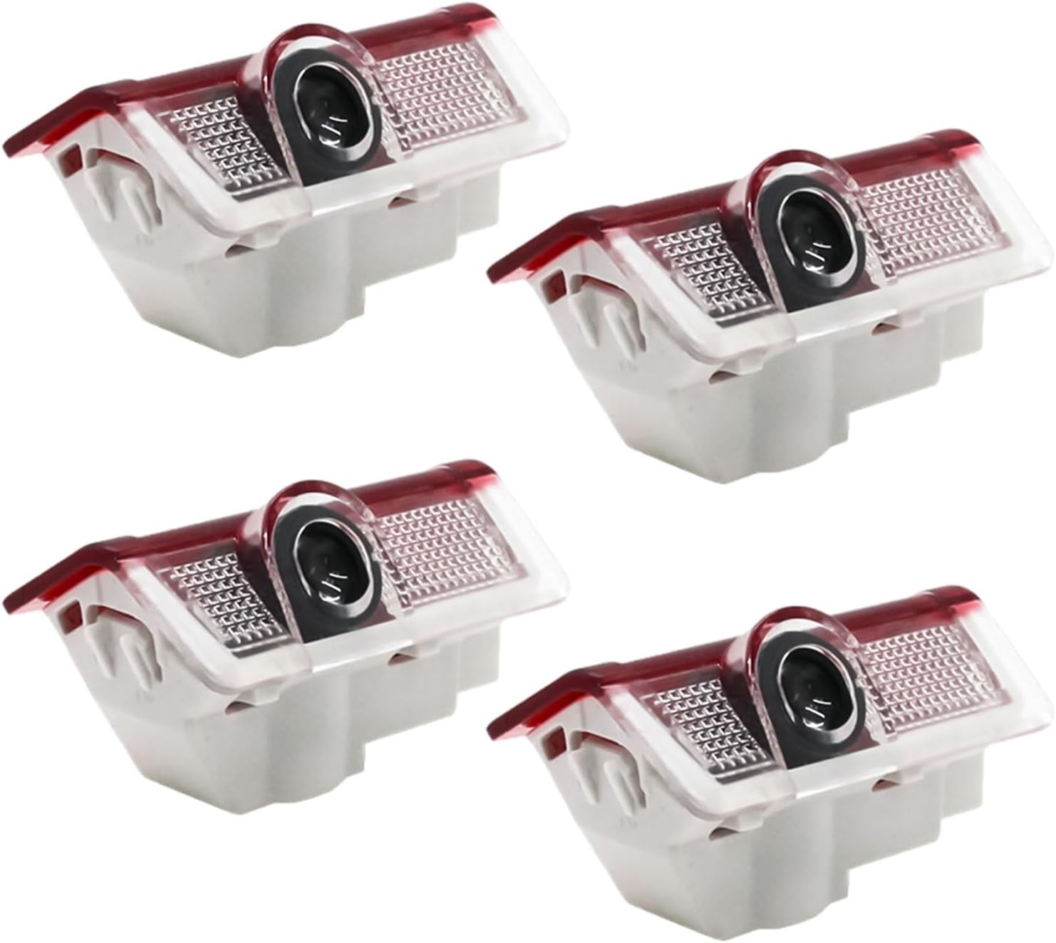 4Pcs Car Door Logo Light Projector Welcome Lights Compatible with MerIceIdeIs BenIz Accessories A B C E M G GL GLA GLC GLE GLS Class 4dr W205 W213 W176 W166 W212