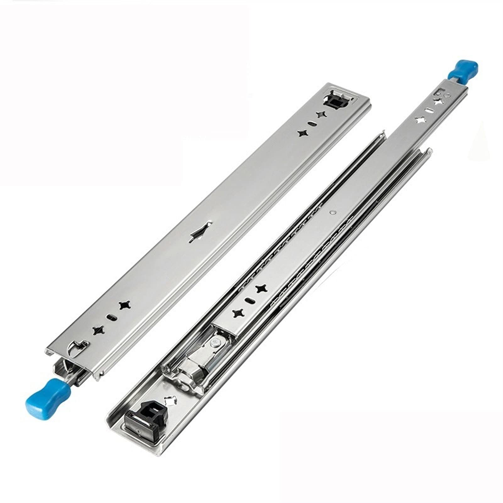 53mm Width，Load Bearing 120Kg Guide Rail Full Extension Ball Industrial Heavy Duty Drawer Slide(38inch(965.2mm))