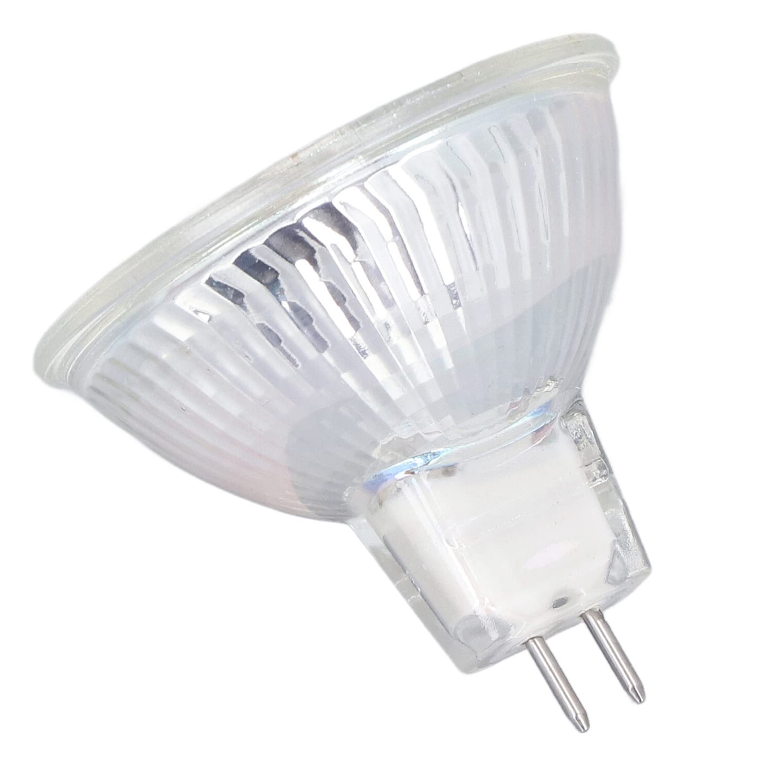 Wakects Bombilla LED de 5W MR16 Bombilla COB Vidrio Regulable 220V 420LM Haz de 24 Grados Vidrio de Cuarzo Acrílico Cerámica para Dormitorio Sala de Estar Luces de Riel de Techo Puntuales (luz