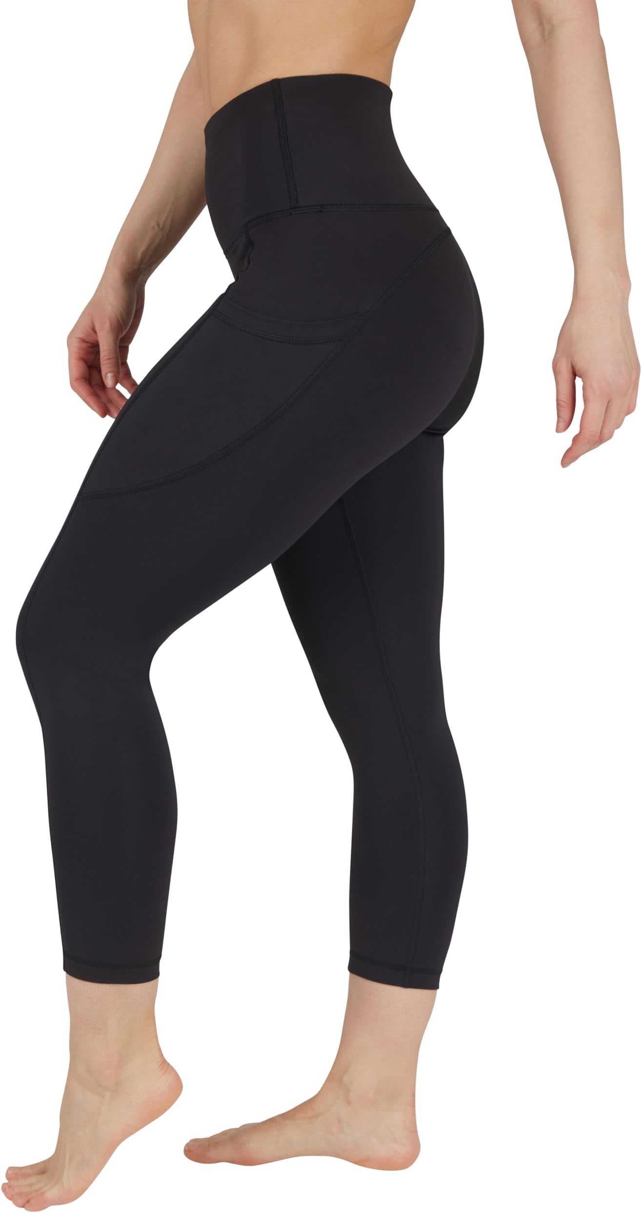 90 Degree By ReflexWomen's High Waist Tummy Control Shapewear Power Flex Capri