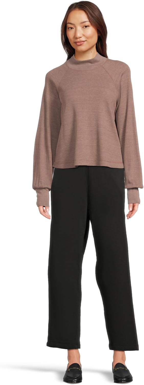 Michael Stars Women's Norma Mock Neck Pullover - Image 5