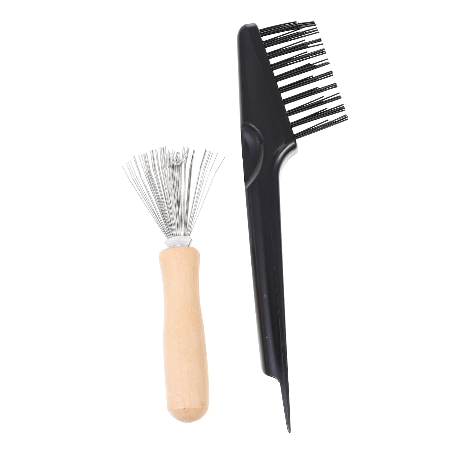 2pcs Hair Brush Cleaners Detangler Comb Cleaner Tool for Wet or Dry Hair Easy to Use