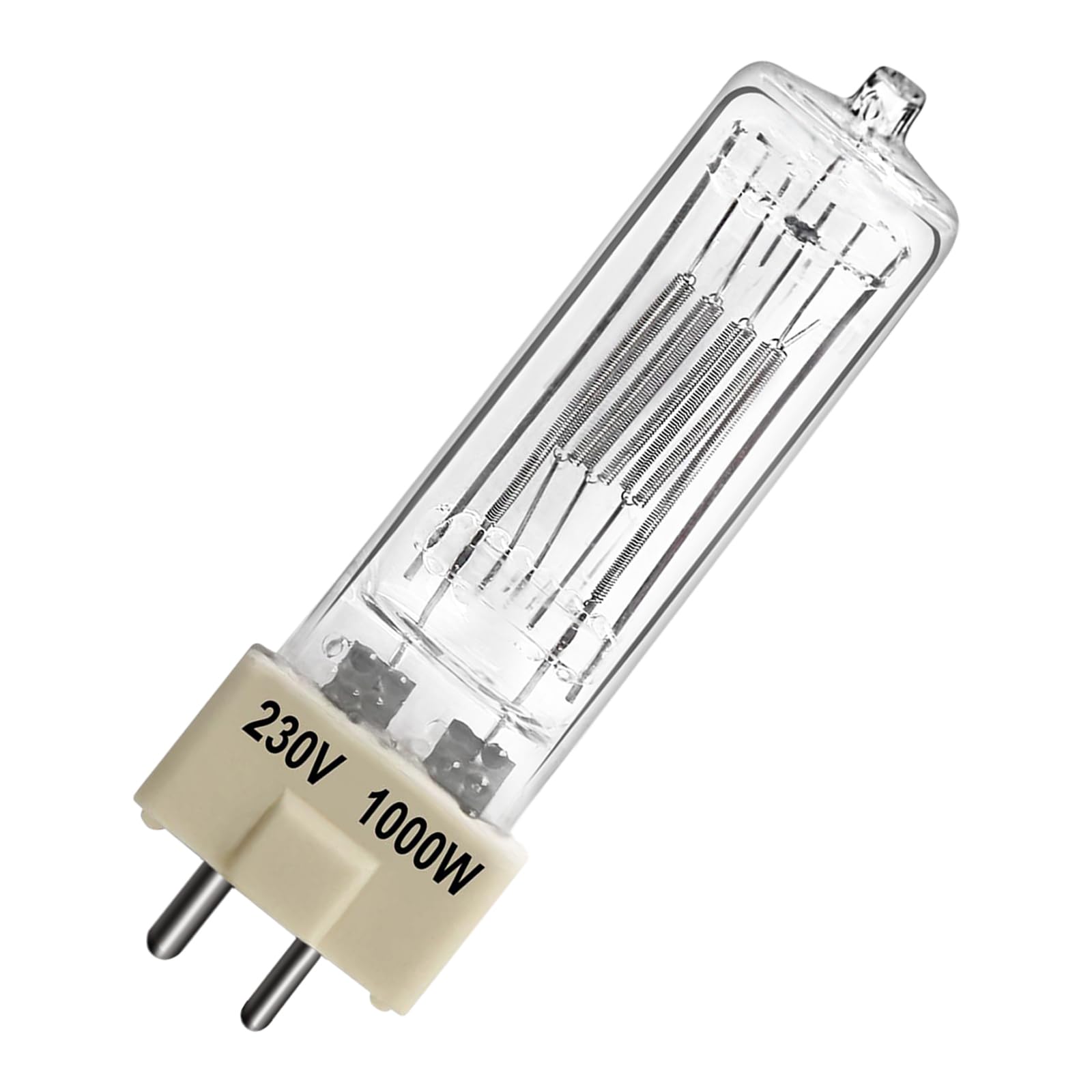 LedWekei GY9.5 Halogen Bulbs,220v Halogen GY 9.5 1000w,Spotlight Bulbs,Dimmable 3200K Warm White Light Bulbs 1pcs — image 1