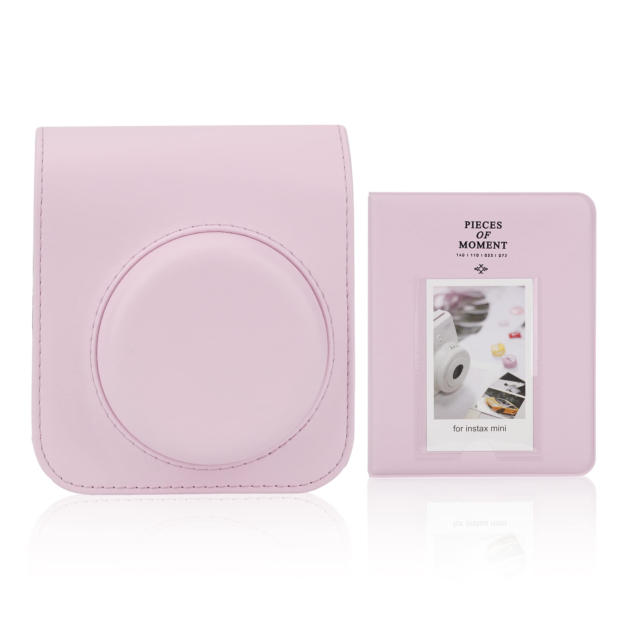 Set di accessori per fotocamera istantanea Mini 12, custodia per fotocamera Instax Mini 12 con album fotografico a 64 tasche e cornici per foto/cornici decorative da parete/adesivi per