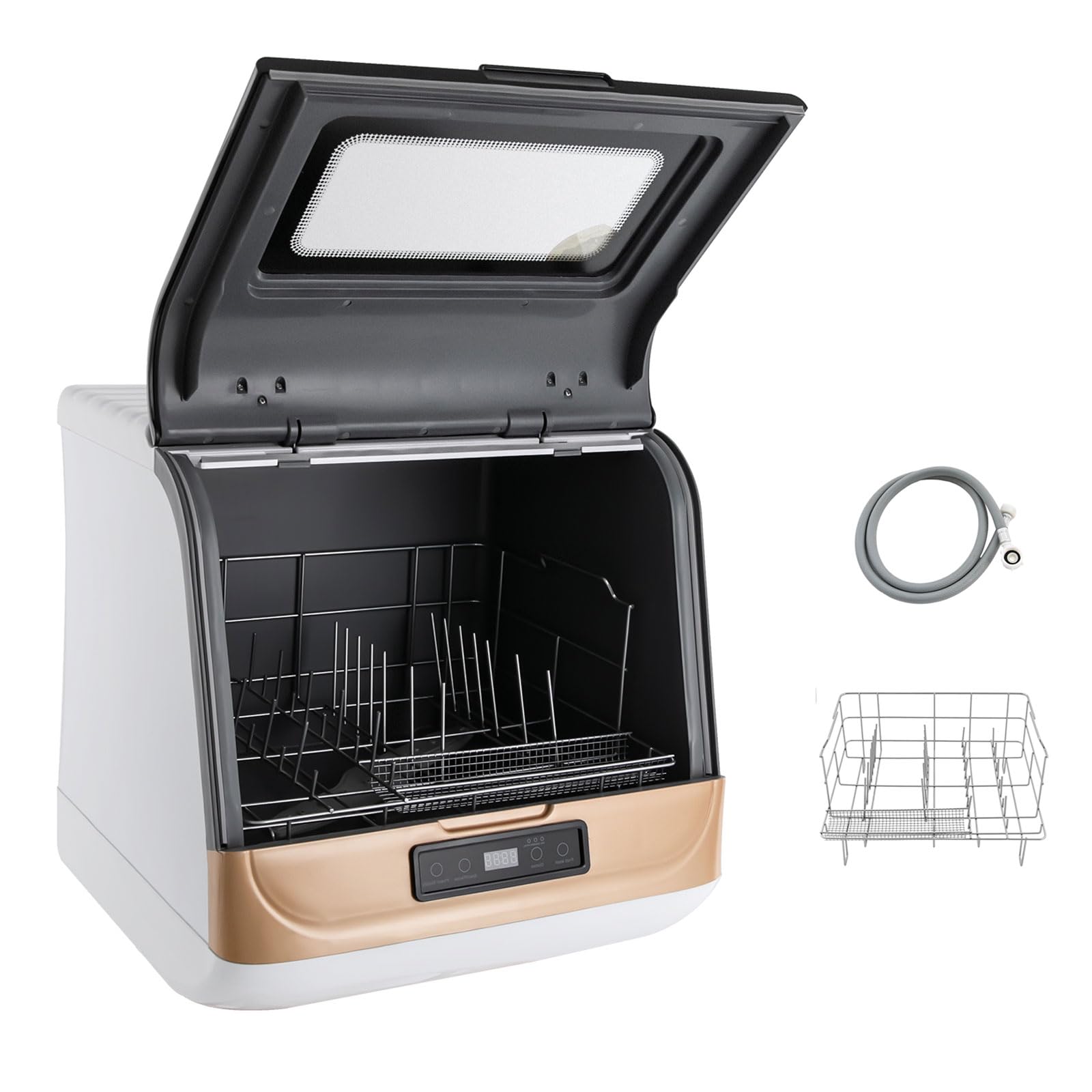 Mini lave-vaisselle de table portable 3 modes de lavage 12-20 pièces
