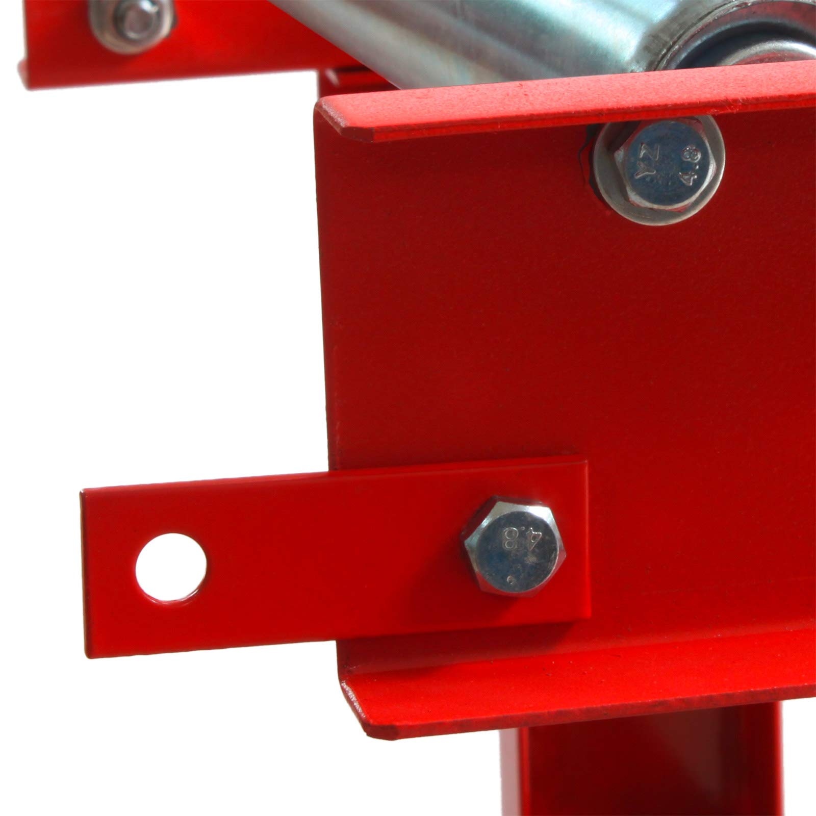 DEMA Rollenbahn RB3000 3 m x 56 cm x 89 cm, Rollbahn, Rollenband, Rollband, Rollentisch, 400 kg Tragkraft, höhenverstellbar, robust, verzinkt, werkstatt, Lager, Logistik