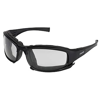 KleenGuard formerly KLEENGUARD Calico Safety Eyewear V50 25672, Clear Anti-Fog Lens with Interchangeable Temples and Head Strap