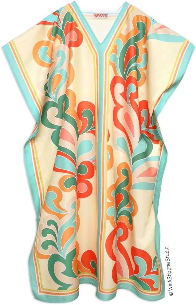 WerkShoppe In The Loop Caftan Beach and Pool Coverup