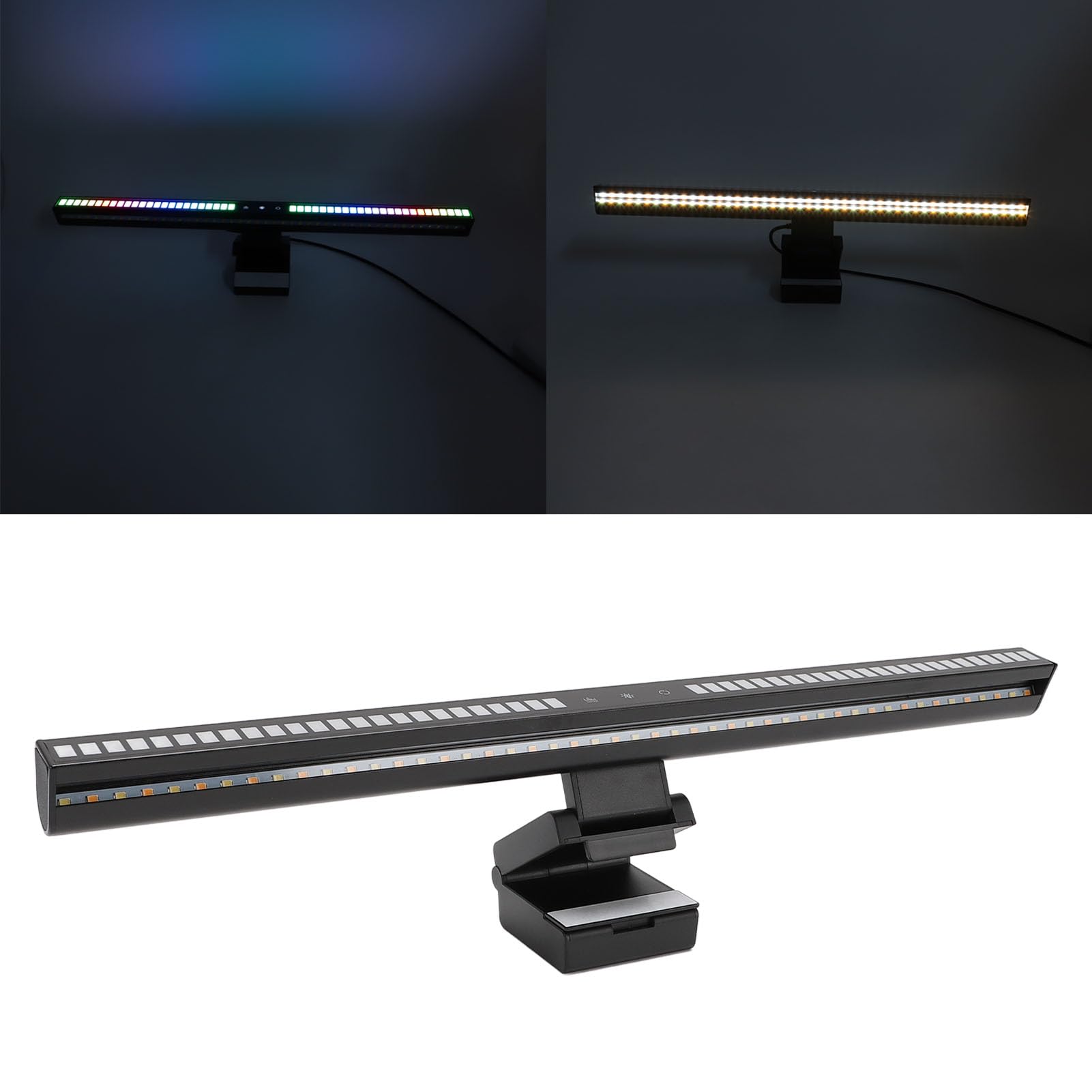 AMONIDA Barre Lumineuse D'ordinateur Rétro-éclairage RVB, Contrôle