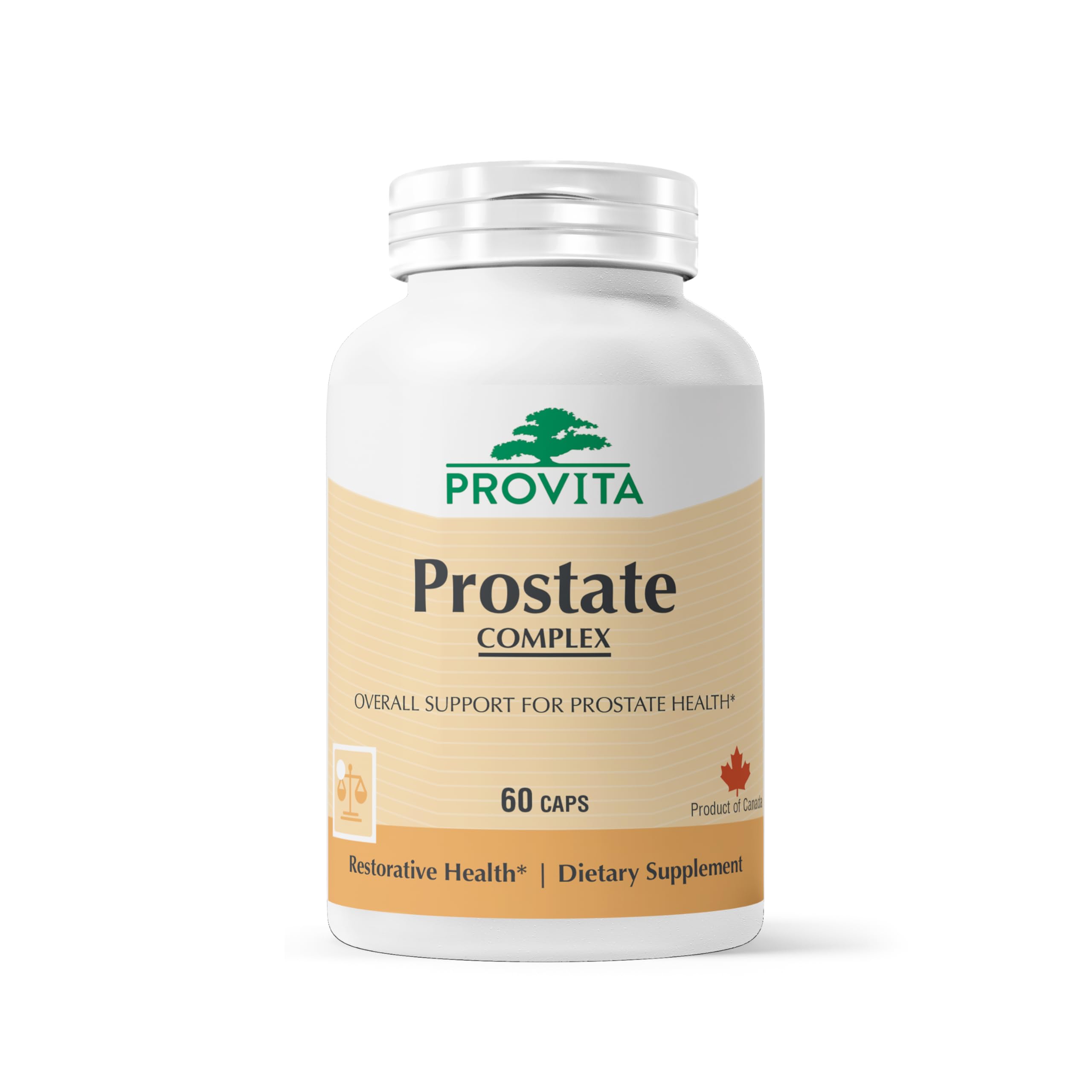 PROVITA Prostate Complex | Prostate Health Supplement for Men with Saw Palmetto, Beta-Sitosterol & Pygeum | Supports Urinary Flow, Healthy Prostate & Antioxidant Properties