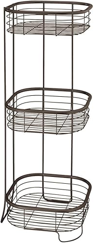 Miniatura 3 de iDesign Forma - Estantería esquinera de metal para ducha, estante de baño para champú, acondicionador