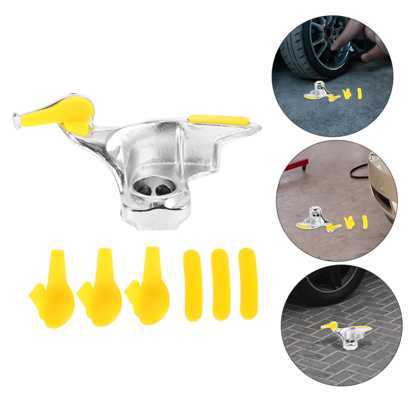 Outil de Démontage de Pneus Tête D’oiseau pour Voiture et Moto, 1 Kit