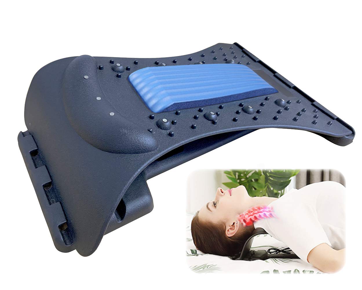 Buy Back Stretcher, Lumbar Back Pain Device,Adjustable Back Massager