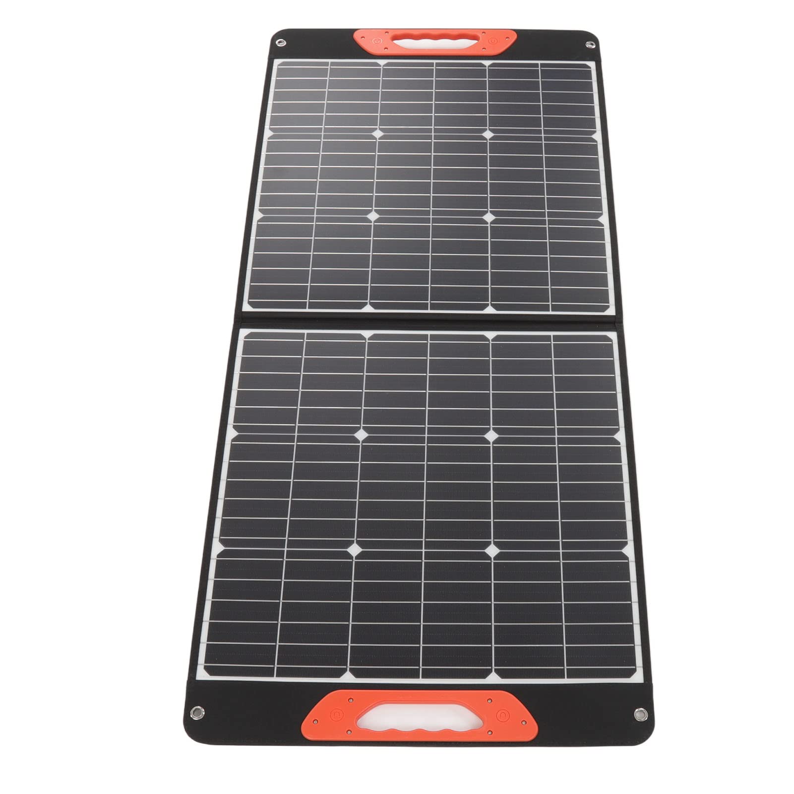 Składana ładowarka Słoneczna 100 W, Monokrystaliczna, Wodoodporna, do Użytku na Zewnątrz, na kempingu. Technologia Inteligentnego ładowania. Lekka i Przenośna