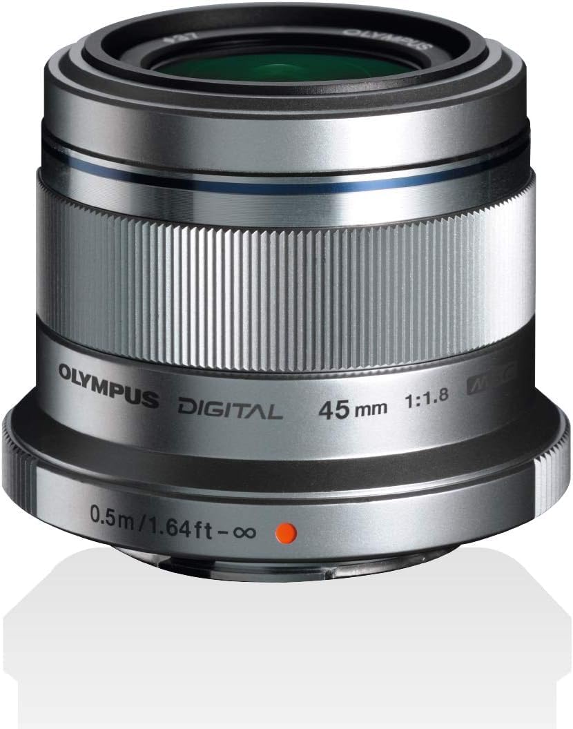Olympus M.ZUIKO DIGITAL 45mm 1:1.8 SLR Standard lens Silver
